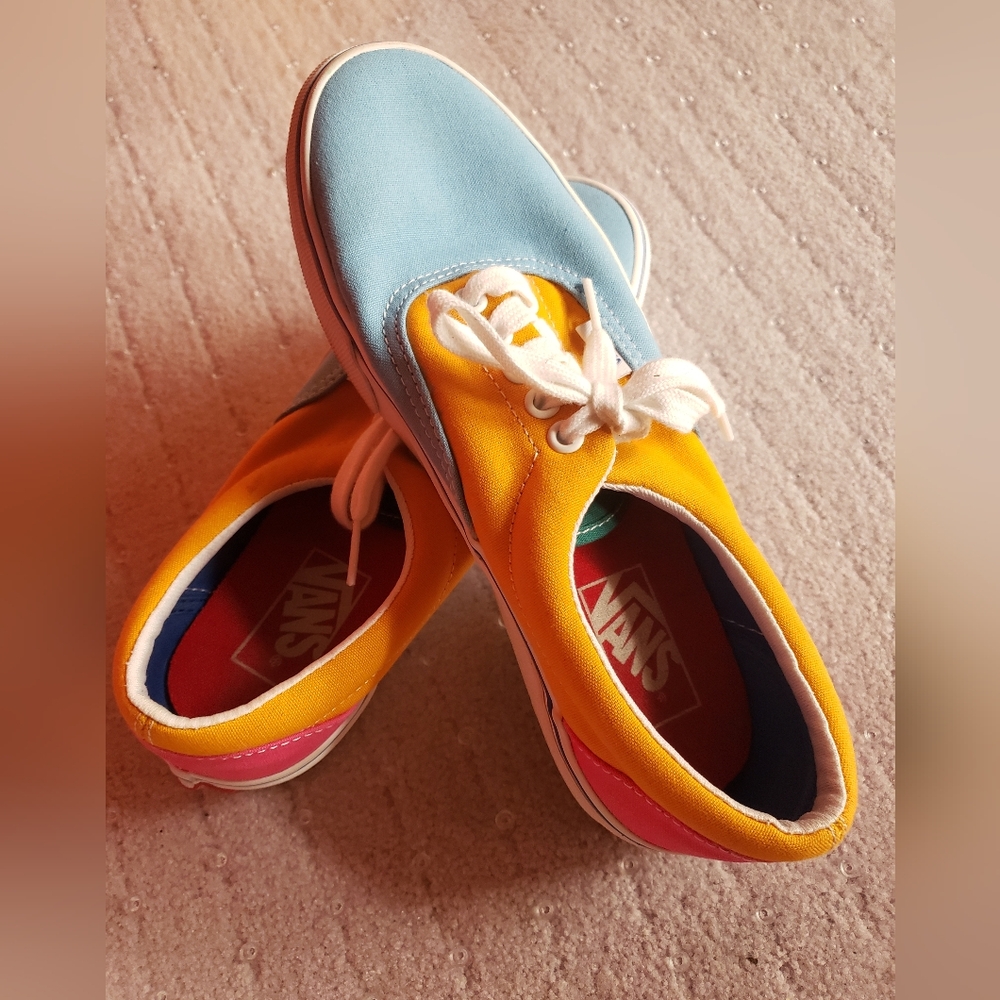 Vans Unisex Classic Multicolor Canvas Shoes